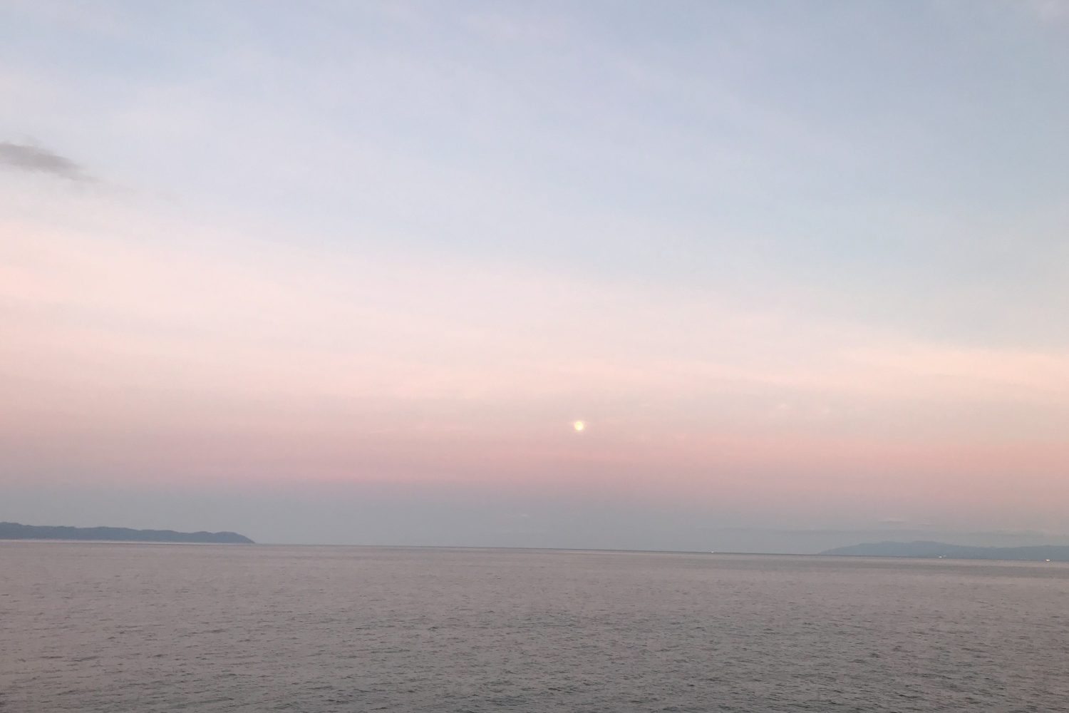 津軽海峡フェリー・東側デッキ