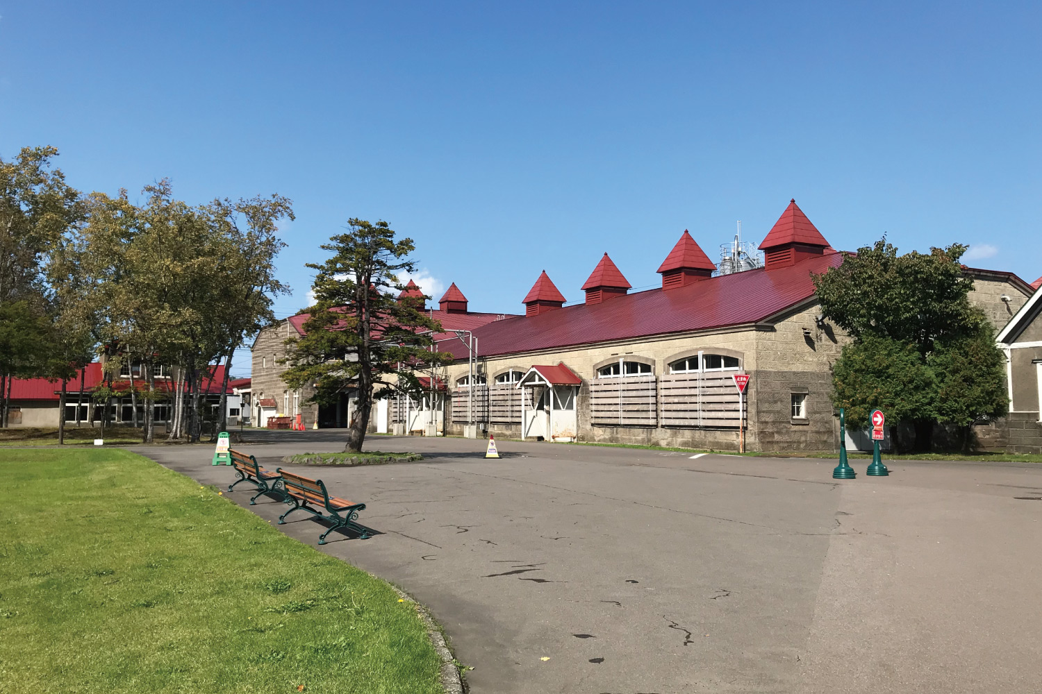 余市蒸留所の風景